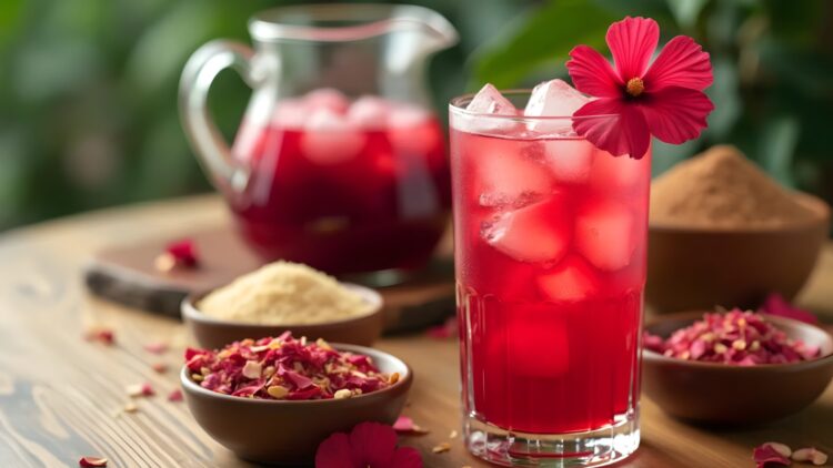 Los nutricionistas están recomendando el té de flor de Jamaica para ayudarte a combatir la hinchazón abdominal 1 té