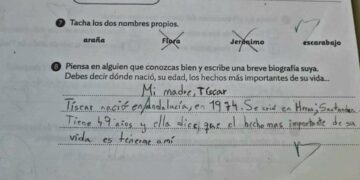 La emocionante respuesta de una niña sobre su madre en un examen: se ha viralizado