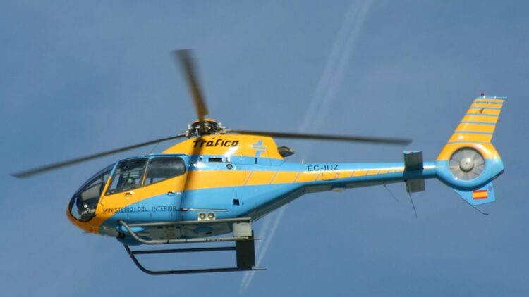 No te confíes: este es el margen de error que tiene el radar del helicóptero de la DGT.