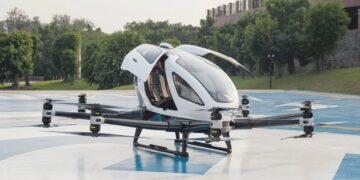 China revoluciona los desplazamientos: así funcionan sus nuevos taxis voladores y autónomos.