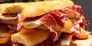 El manjar para los bocadillos de la piscina es este jamón