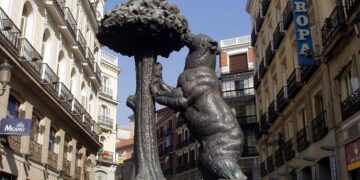 Colas junto al Oso y el Madroño por el nuevo reto viral