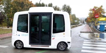Podrás moverte por Madrid en el primer autobús sin conductor