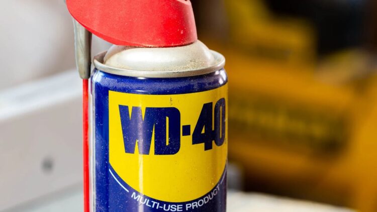 How to use WD-40 on your car