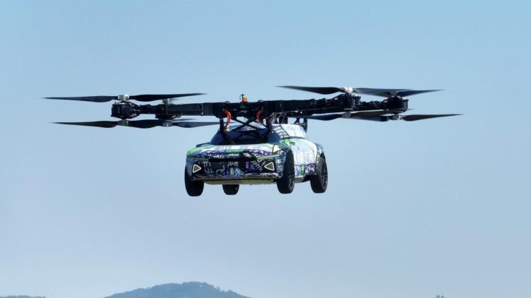 Mass production of flying cars begins