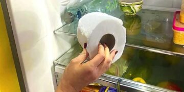 Few people know this - but putting a roll of toilet paper in the fridge is one of the best tricks I've ever tried