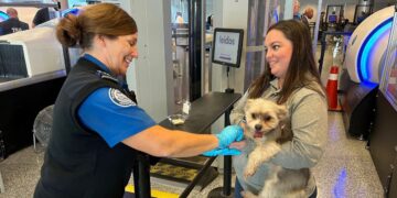 TSA-approved - it is this easy to travel with your pet