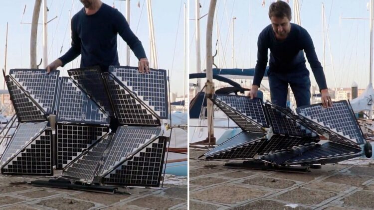 Solar panels are changing forever - this is the new folding system that allows you to have free energy anywhere