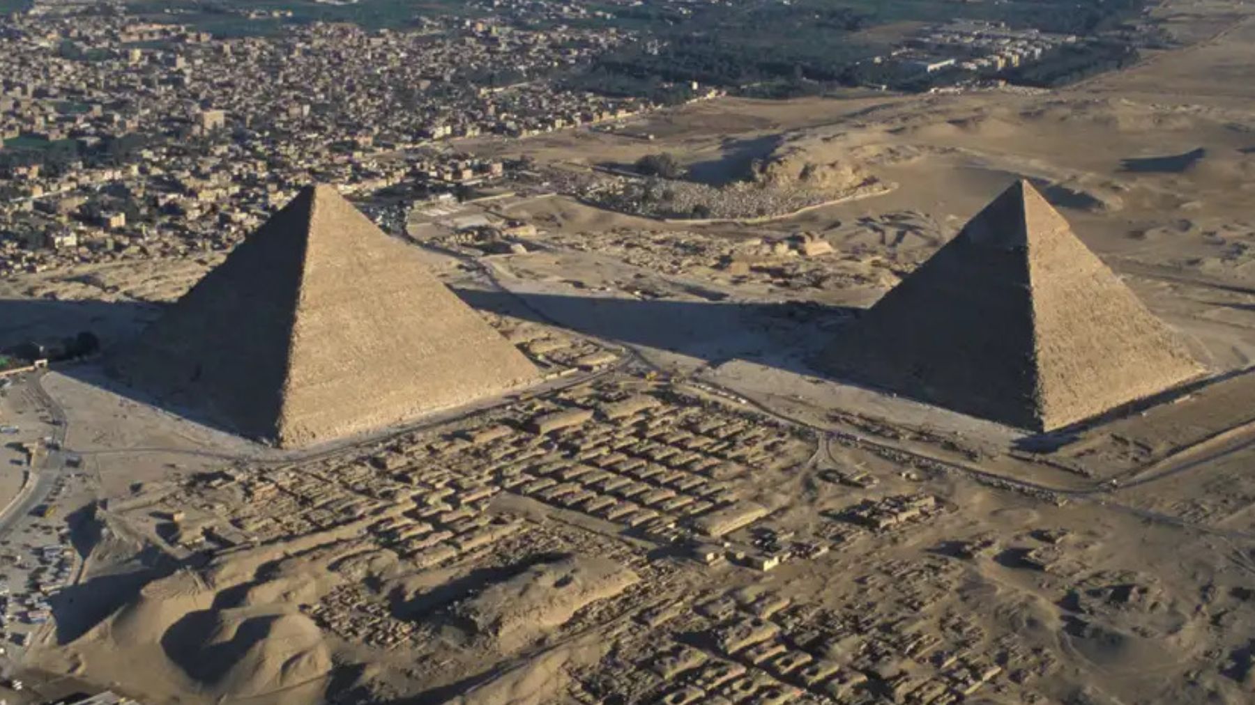 Confirmed - the Great Pyramid of Giza has not 4 but 8 faces, and this discovery changes the history of Egyptian architecture