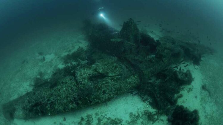 U.S. bomber reappears intact in 1917 war grave and no one can explain it