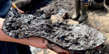 2,000-year-old Roman sandal belonging to a soldier with giant feet found - still in shape and surprising archaeologists