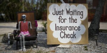 Bad news for Florida homeowners - insurance rates go up, prices go down and rebuilding after a hurricane is now mission impossible