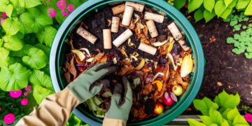 No stones or perlite - this waste you throw away always improves humidity and protects your plants against pests