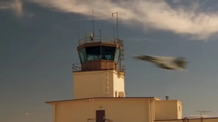 John Chesire, former US Navy F14 Tomcat pilot—the controllers asked me to fly close to the control tower