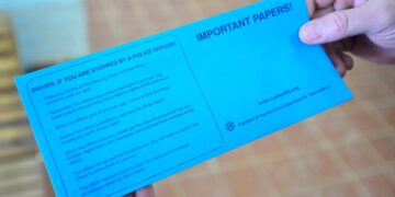 It's official - the mysterious blue envelopes are arriving at the DMV and are already causing surprise among drivers in the U.S. - we explain it all