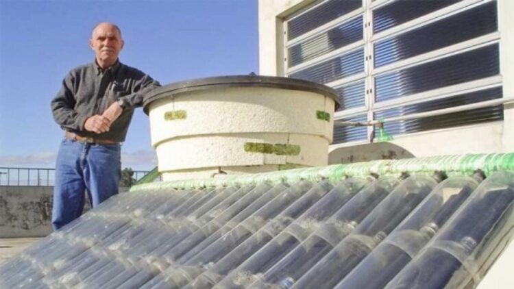 Goodbye to electricity bills-in Brazil, a homemade solar heater made from plastic bottles has already changed thousands of lives