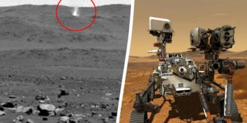 Confirmed—the Perseverance rover celebrates its 1,500th sol on Mars with a spectacular selfie and an unexpected photobomber: a dust devil