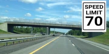 Good news for drivers - New York could become the first major state to officially raise its speed limit to 70 mph