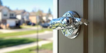 Confirmed—experts point out that the viral trend of putting aluminum foil on door handles originated from a clickbait advertisement and has no real basis as a measure against theft