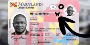 Confirmed—Maryland adds butterfly symbol to driver's licenses for people with hidden disabilities