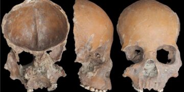 A discovery that baffles archaeologists—human bones transformed into masks and bowls 5,000 years ago found in China