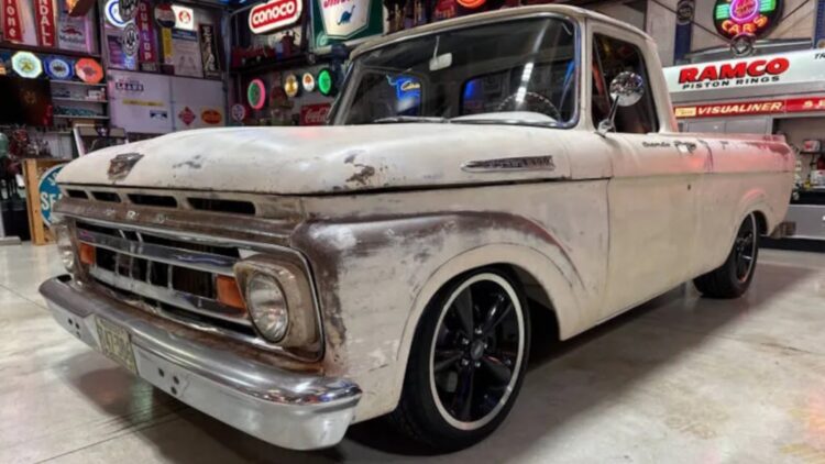 Farewell to the dream on wheels - buys his classic restored Ford F-100 pickup and destroys it 24 hours after breaking it in