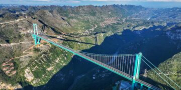 It's official—China opens the world's highest bridge and sets another historic record with the Huajiang Grand Canyon Bridge