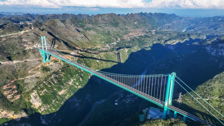 It's official—China opens the world's highest bridge and sets another historic record with the Huajiang Grand Canyon Bridge