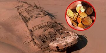 A ship over 500 years old containing a precious treasure of 2,000 gold coins has been discovered