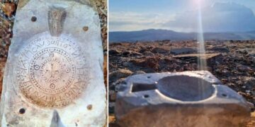 A 1,400-year-old mold for making ‘sacred souvenirs’ has been discovered in the Judean Desert—thus was born the first religious tourism in Christianity