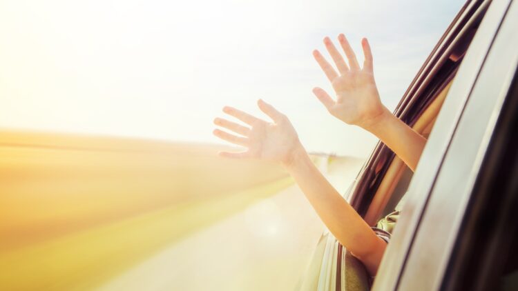 Driving windows down