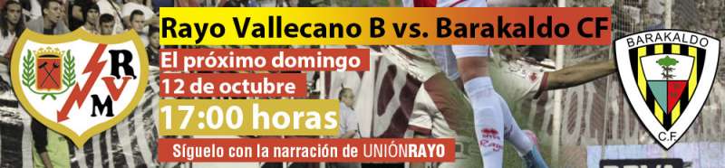 Cabecera Rayo Vallecano B Barakaldo CF