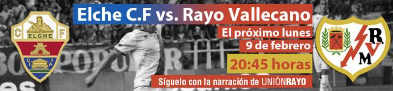 Elche Rayo Vallecano
