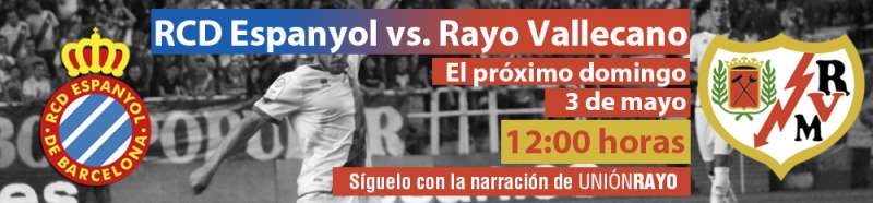 Cabecera Espanyol Rayo Vallecano