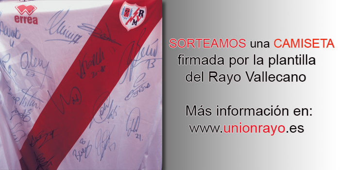 Sorteo camiseta firmada