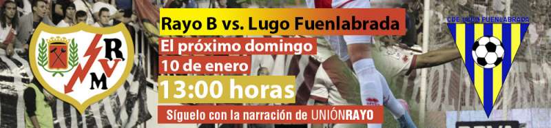 Rayo B lugo fuenlabrada