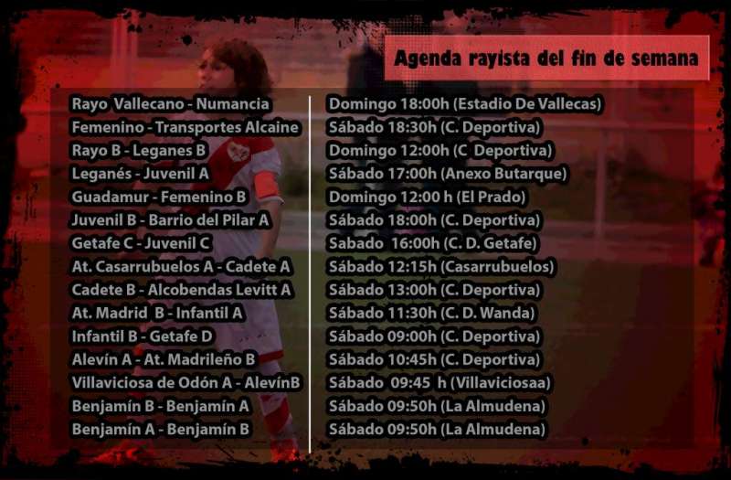 A Agenda completa finde 1