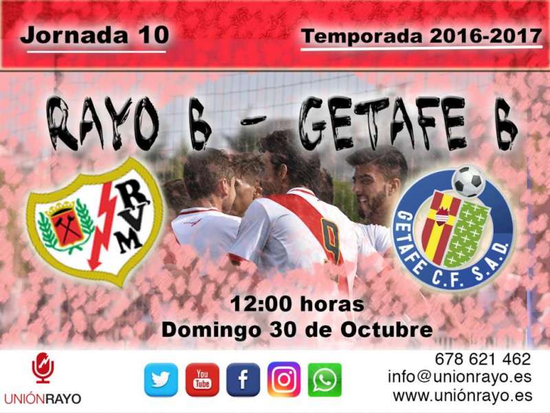anuncio partidos RAYO B CASA 1
