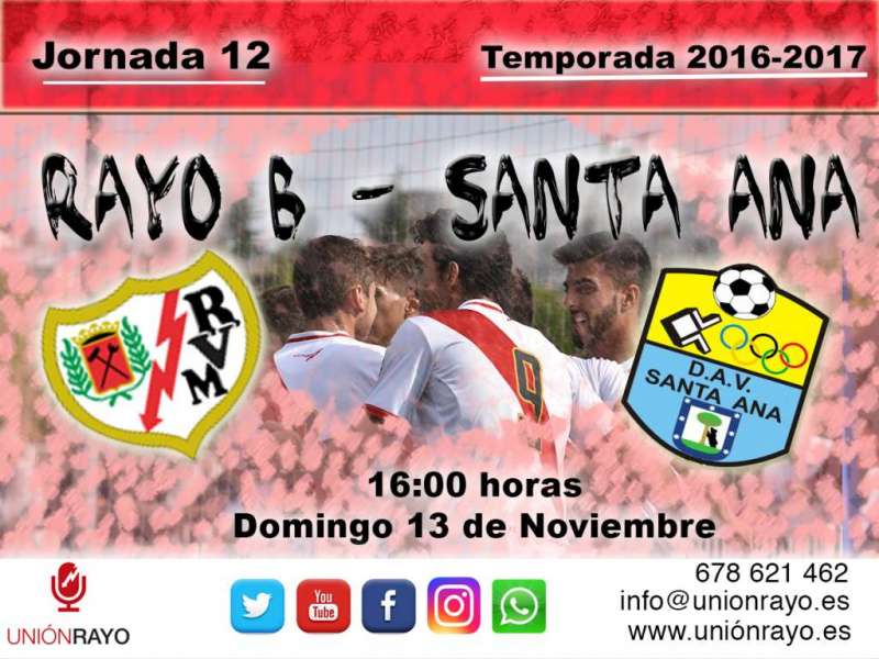 anuncio partidos RAYO B CASA