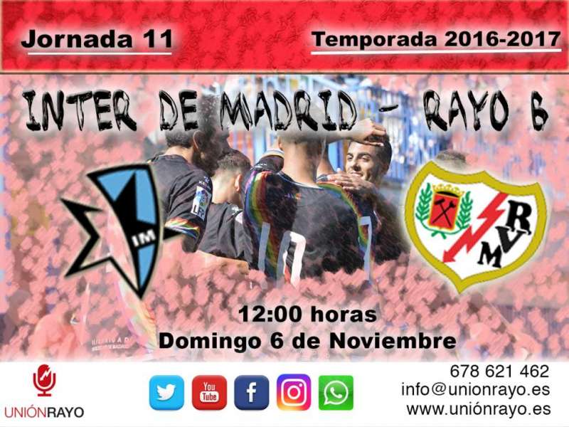 anuncio partidos rayo b FUERA