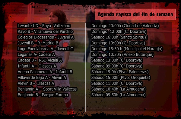 rayo levanteagenda completa cantera
