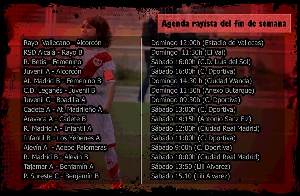 agenda completa cantera