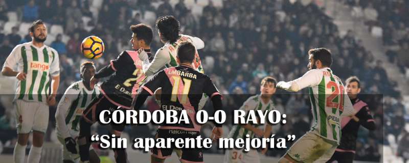 Crónica del Córdoba 0-0 Rayo 1 12
