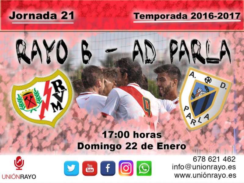 anuncio partidos RAYO B CASA