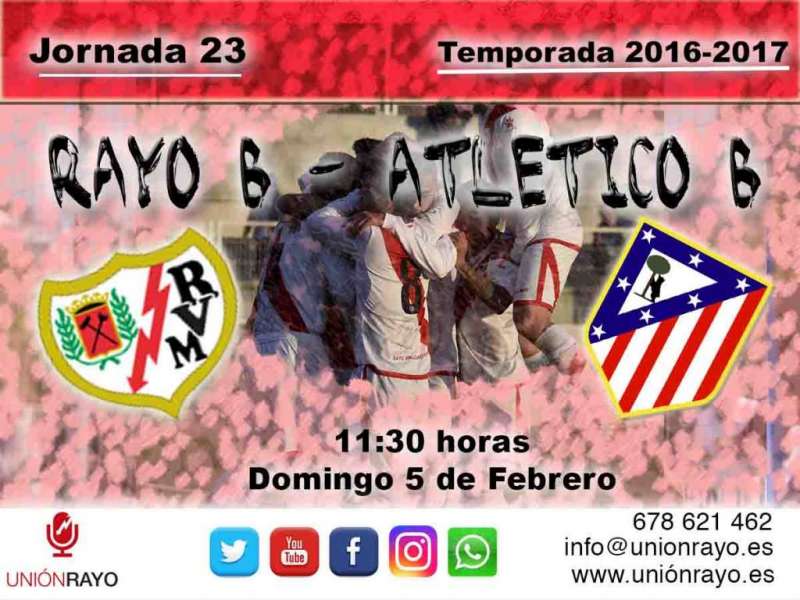 anuncio partidos RAYO B CASA