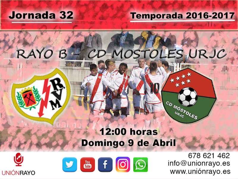 anuncio partidos RAYO B CASA 1