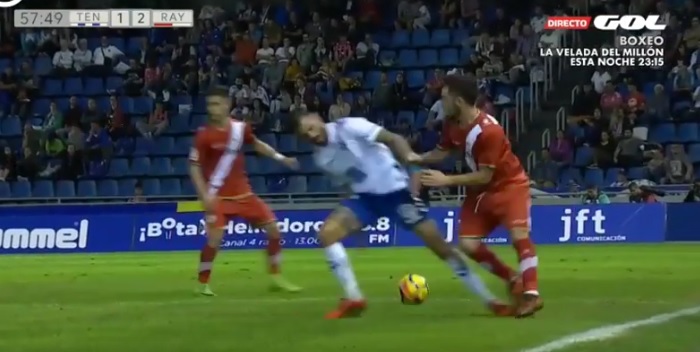 ¿Salió el balón en el segundo gol de Longo? ¿Tayron mereció más que amarilla? 3 tayron unai