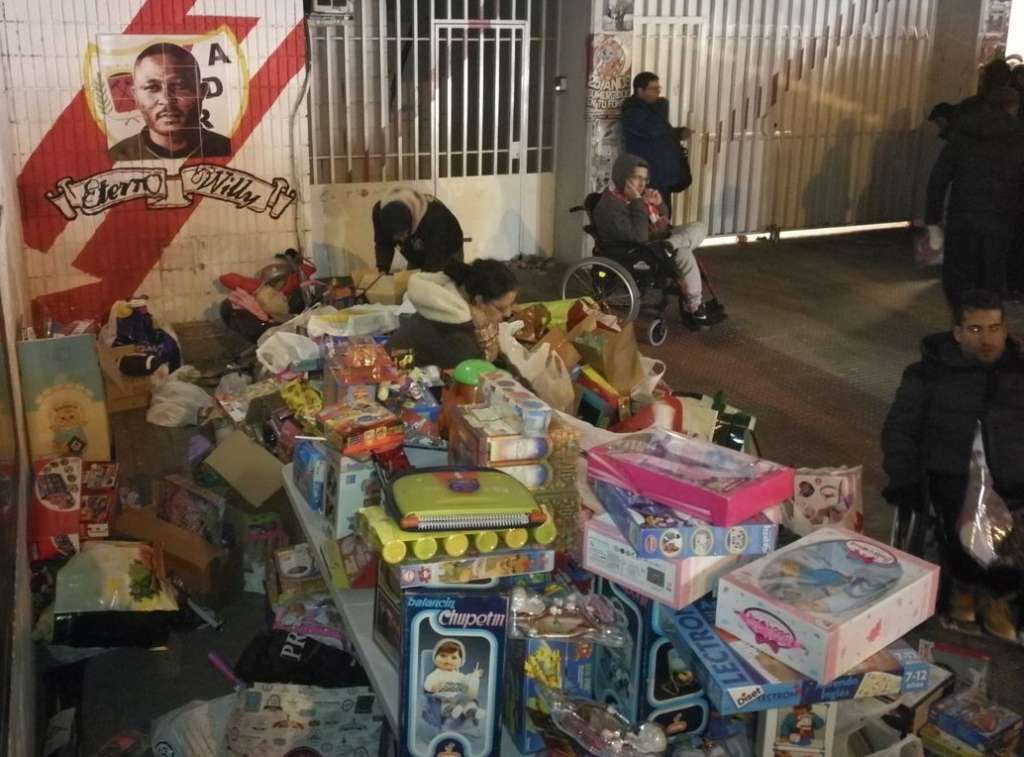 Recogida de juguetes Rayo Alcorcón