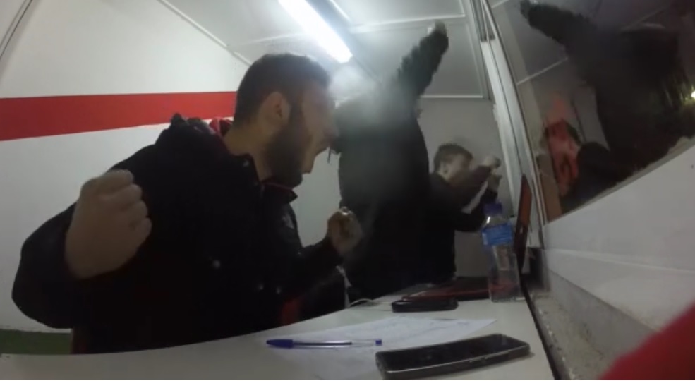 cabina 19 union rayo estadio vallecas