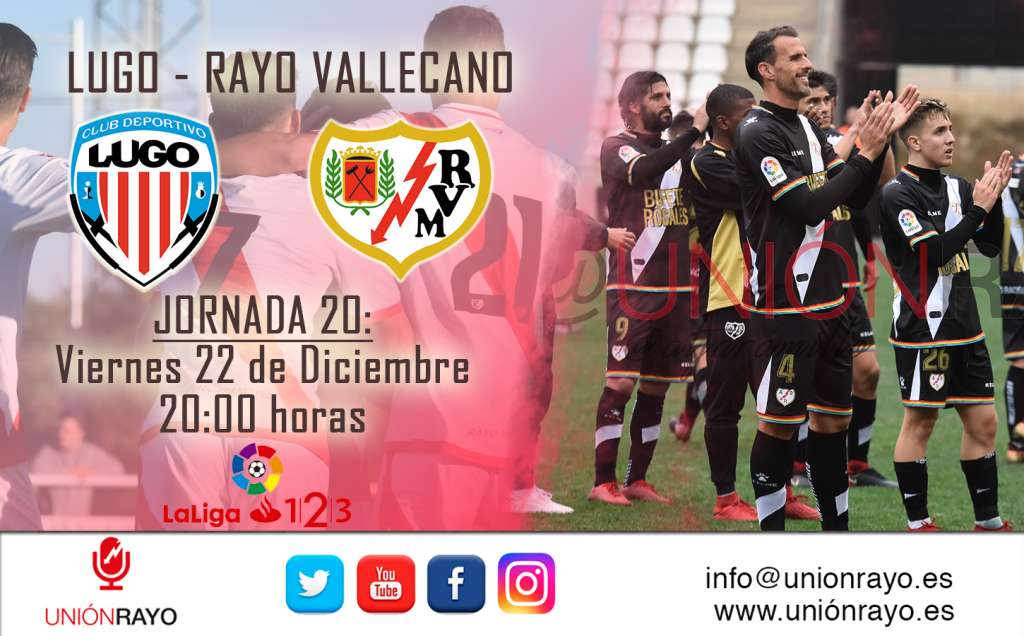 Previa: CD Lugo - Rayo Vallecano 1 partidos FUERA 1